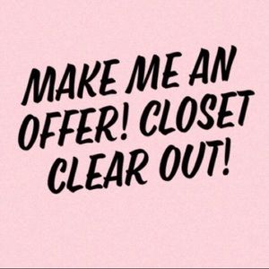 ‼️ Closet Falsh Sale ‼️